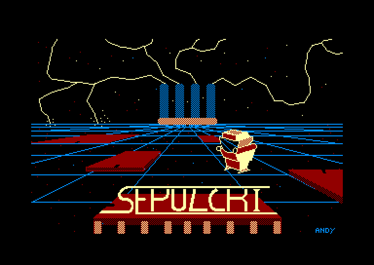 screenshot du jeu Amstrad CPC Sepulcri