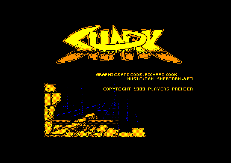 screenshot du jeu Amstrad CPC Shark