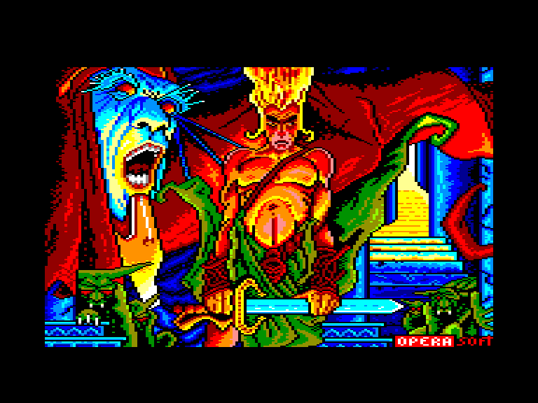 screenshot du jeu Amstrad CPC Sirwood