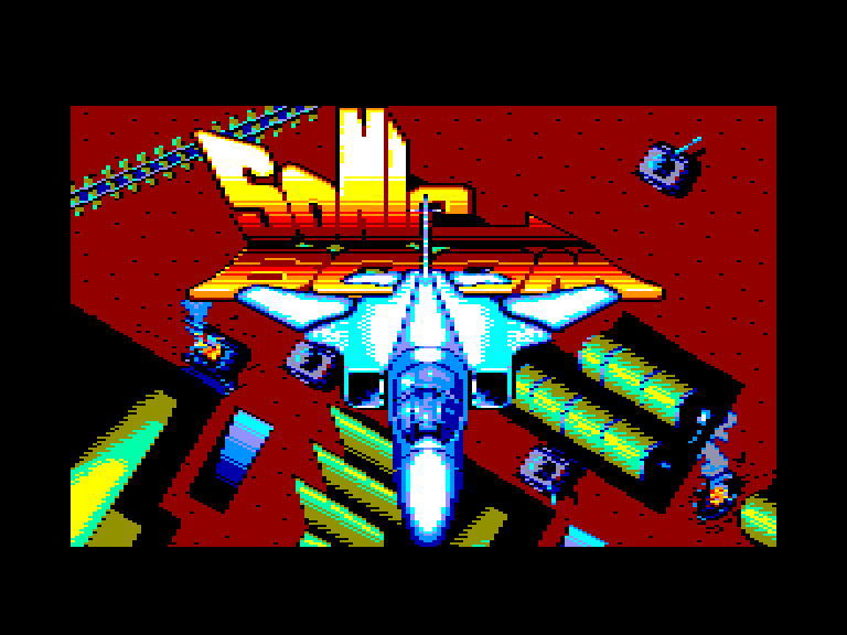 screenshot du jeu Amstrad CPC Sonic Boom