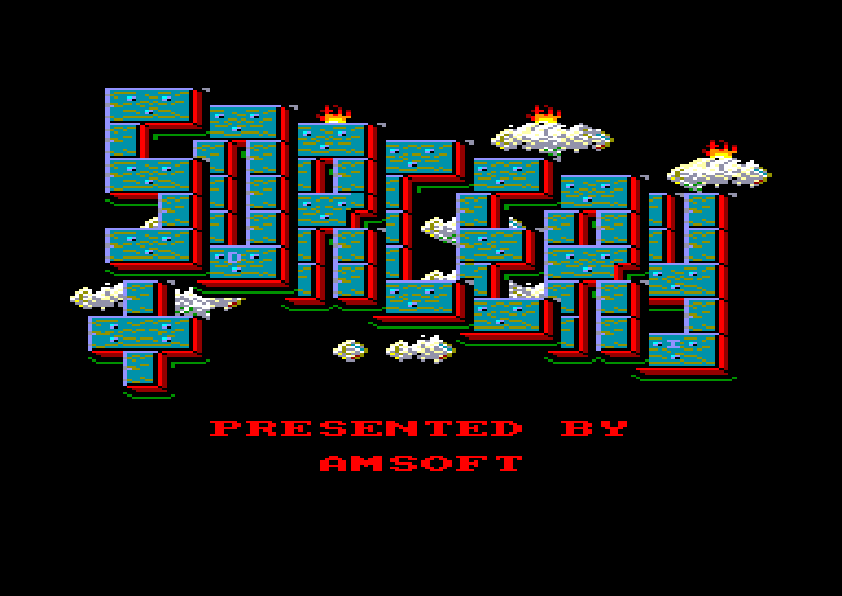 screenshot of the Amstrad CPC game Sorcery +