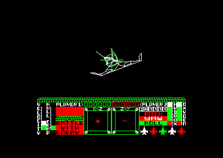 screenshot du jeu Amstrad CPC Starion