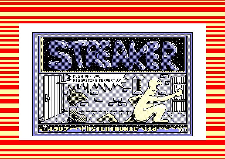 screenshot du jeu Amstrad CPC Streaker