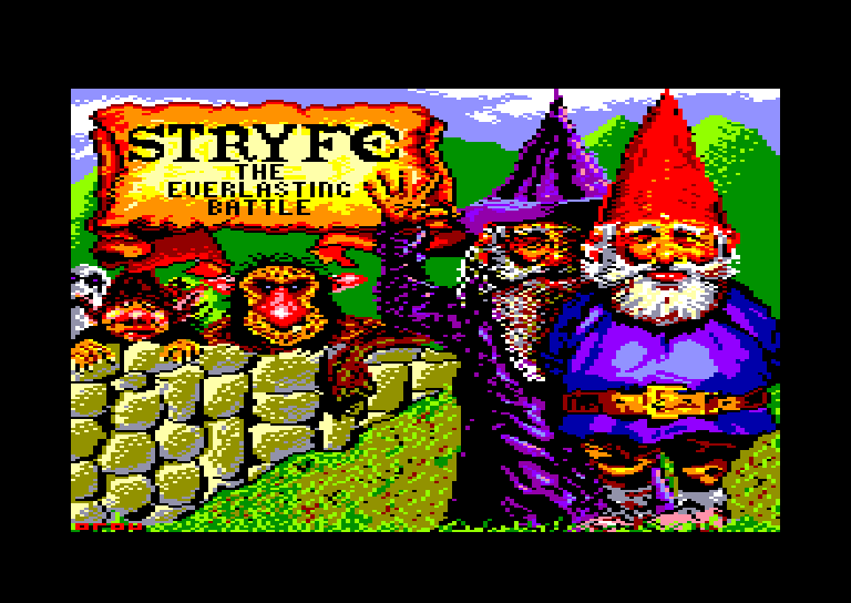 screenshot du jeu Amstrad CPC Stryfe