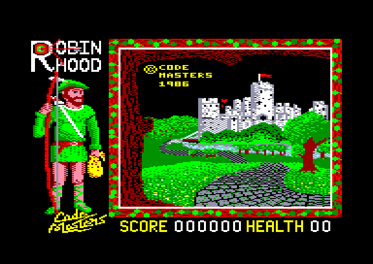 screenshot du jeu Amstrad CPC Super Robin Hood
