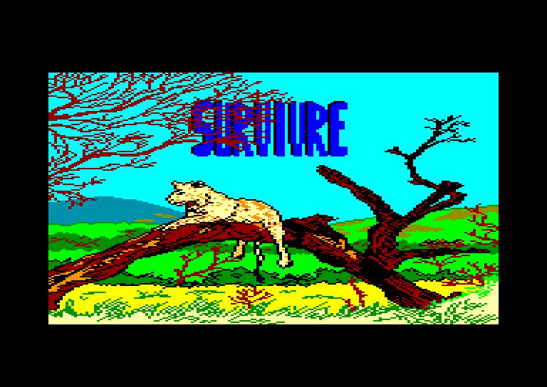 screenshot du jeu Amstrad CPC Survivre