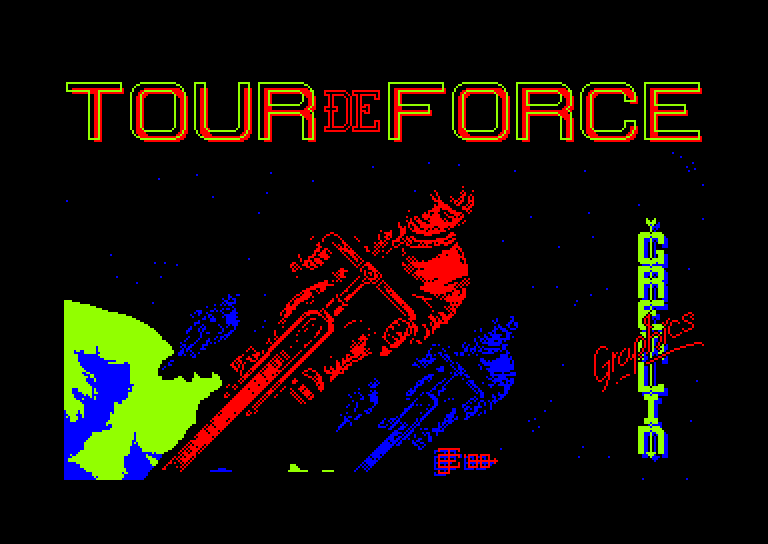 screenshot du jeu Amstrad CPC Tour de force