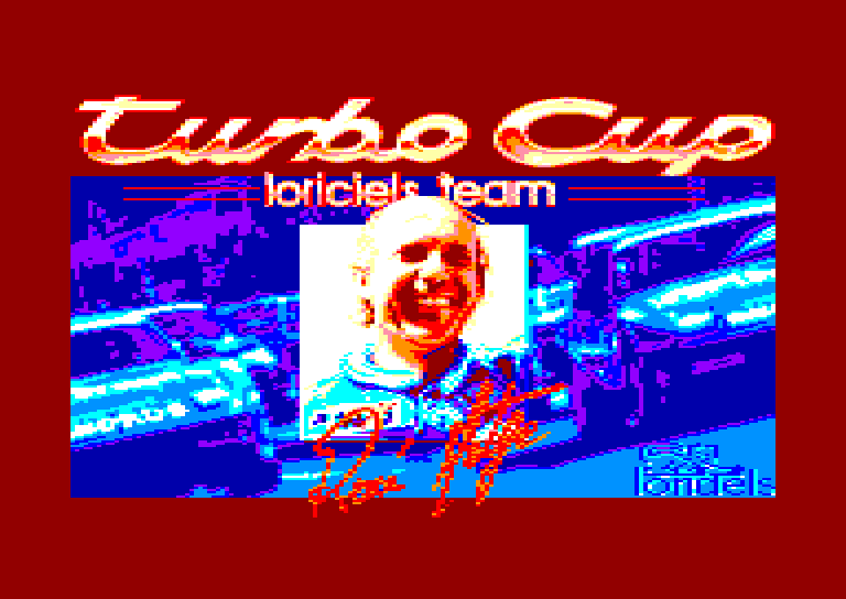 screenshot du jeu Amstrad CPC Turbo Cup