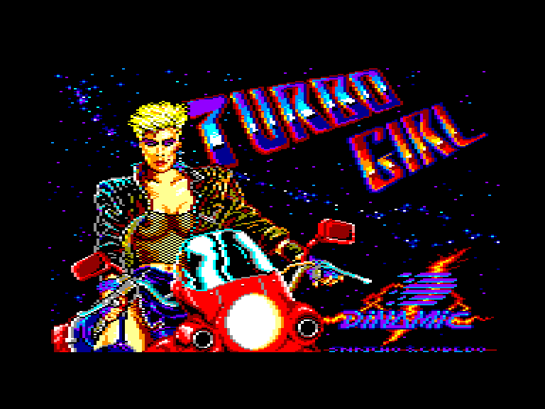 screenshot du jeu Amstrad CPC Turbo Girl