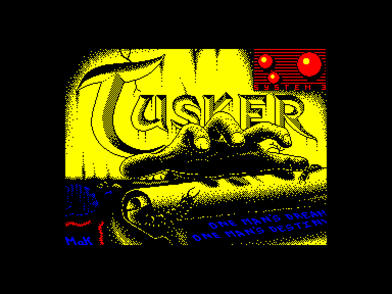 screenshot of the Amstrad CPC game Tusker