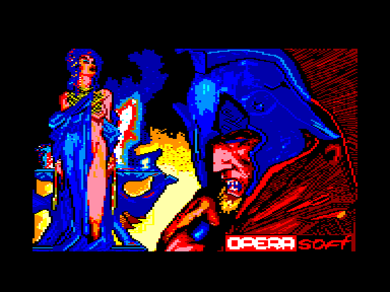 screenshot of the Amstrad CPC game Ulises