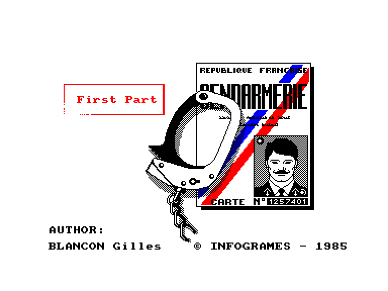 screenshot du jeu Amstrad CPC Vera Cruz