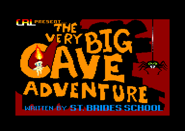 screenshot du jeu Amstrad CPC Very big cave adventure (the)