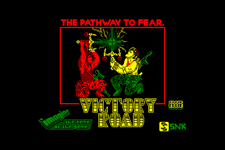 screenshot du jeu Amstrad CPC Victory Road