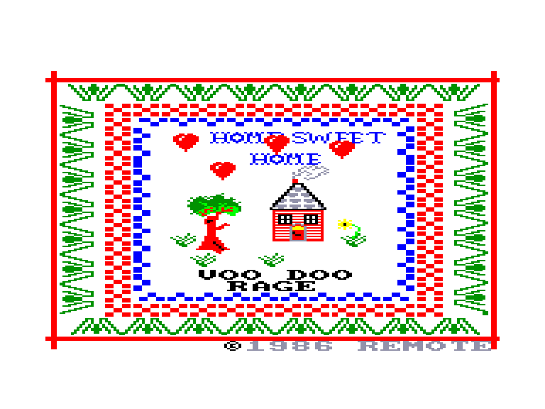 screenshot du jeu Amstrad CPC Voodoo Rage
