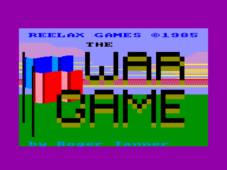 screenshot du jeu Amstrad CPC War Game