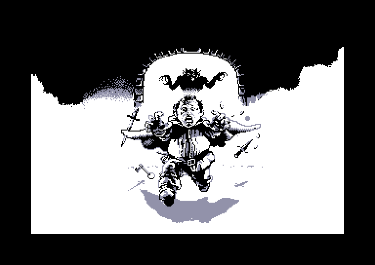 screenshot of the Amstrad CPC game Warrior