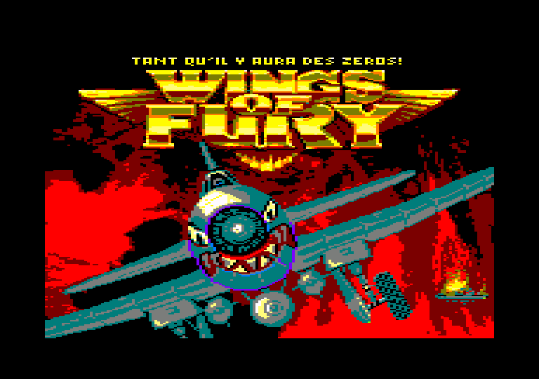 screenshot du jeu Amstrad CPC Wings of fury