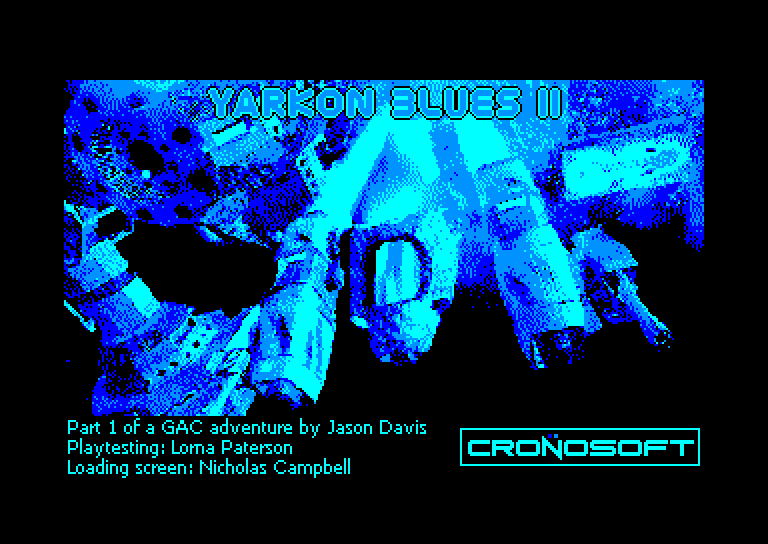 screenshot du jeu Amstrad CPC Yarkon Blues II