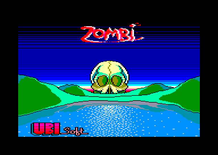 screenshot du jeu Amstrad CPC Zombi