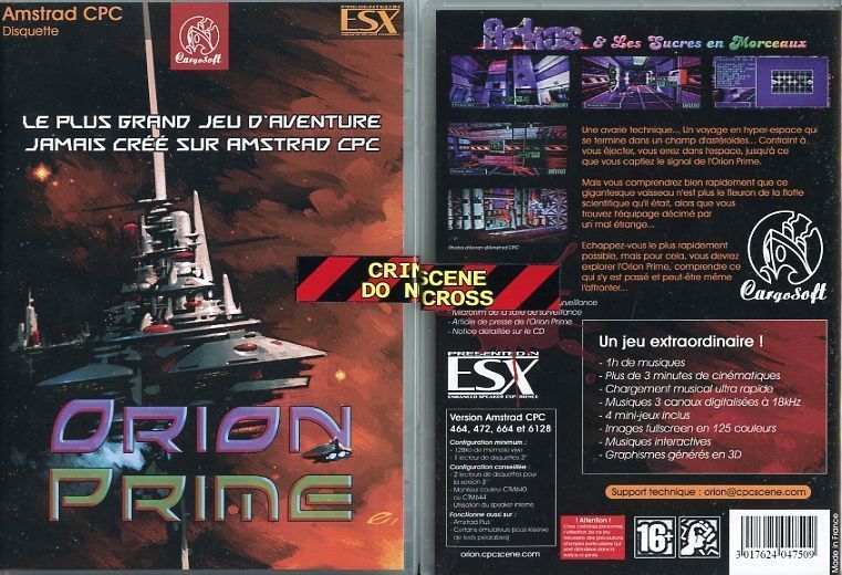 boite d'Orion Prime