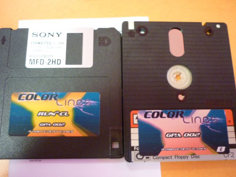 Color Lines disks