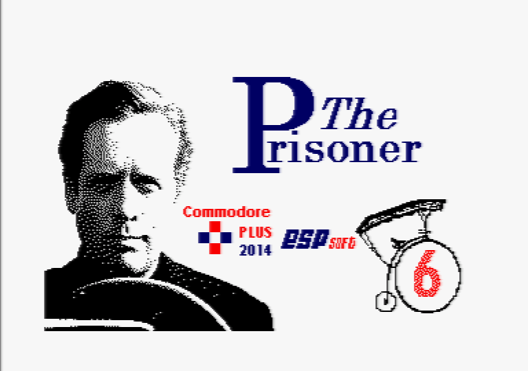 écran de chargement du jeu d'aventure texte Amstrad CPC the Prisoner