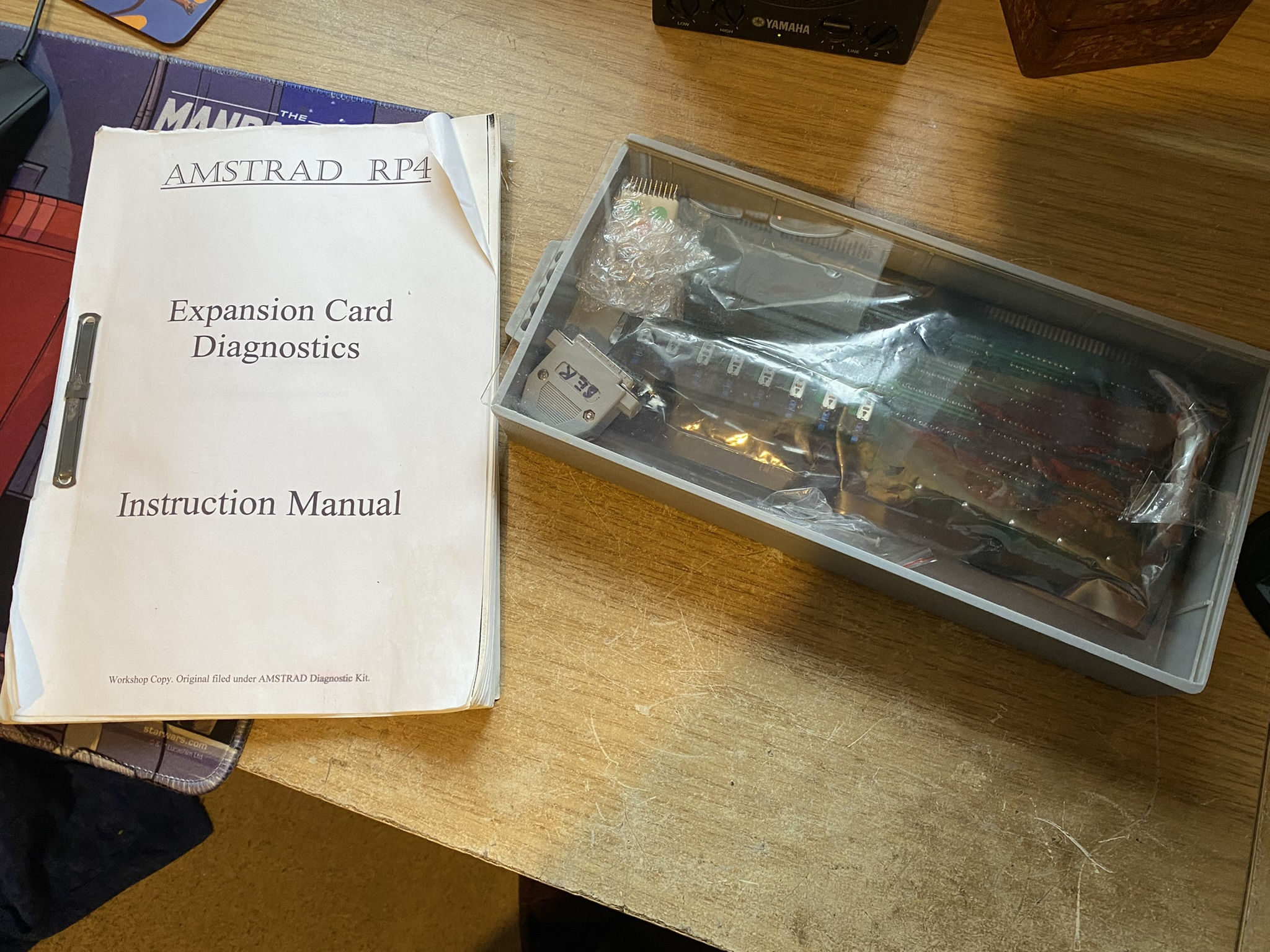 Amstrad RP4 diagnostic board