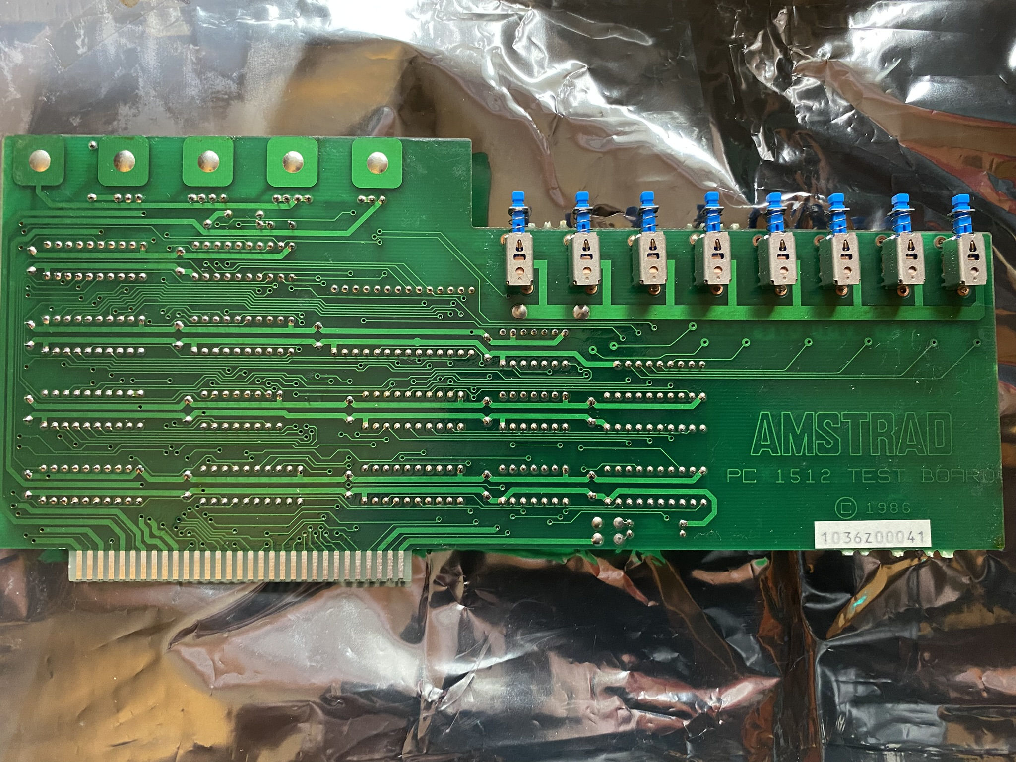 Amstrad RP4 diagnostic board