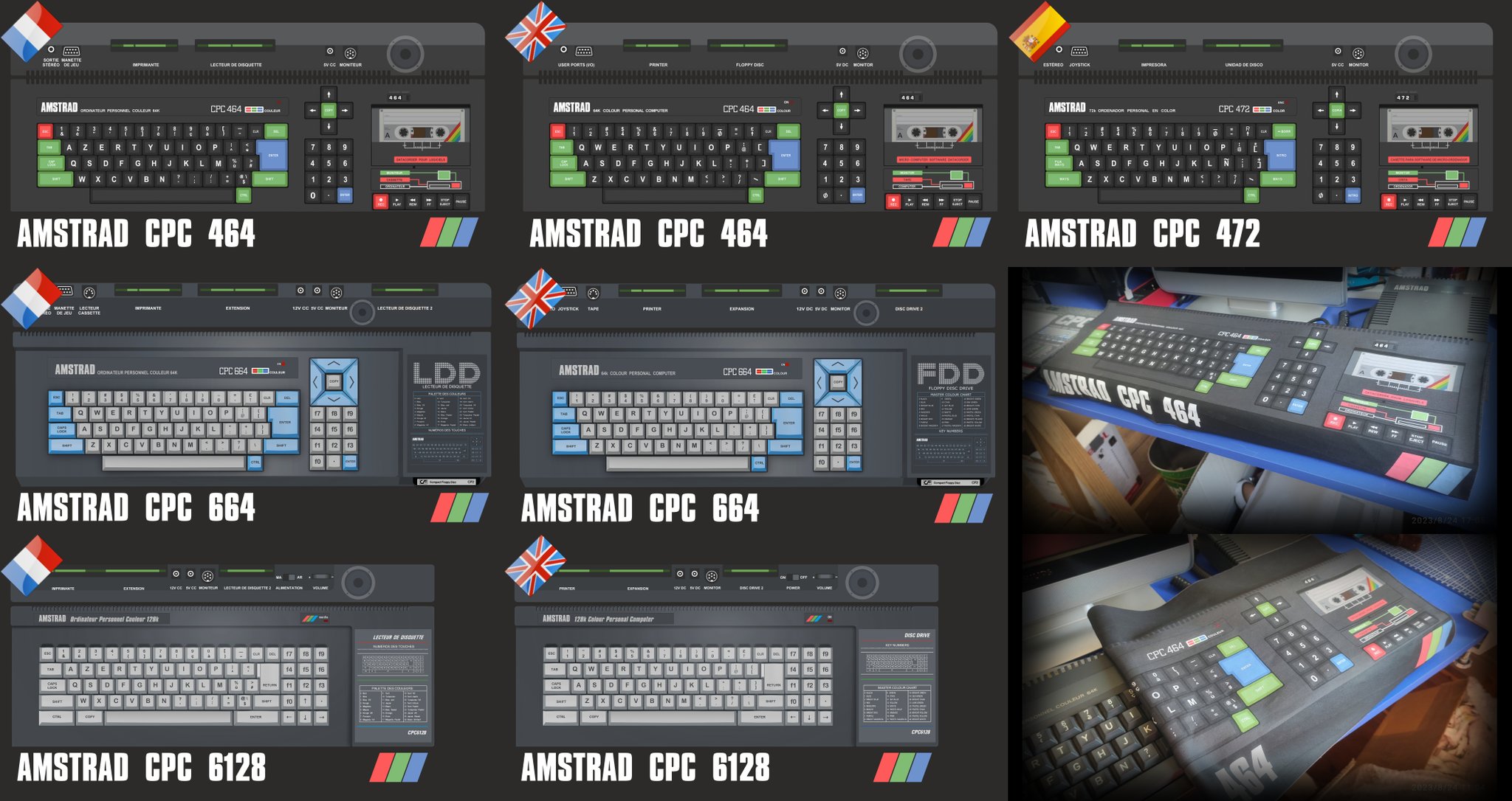 Dust-free protection for your Amstrad CPC by Frédéric BELLEC (ACME)