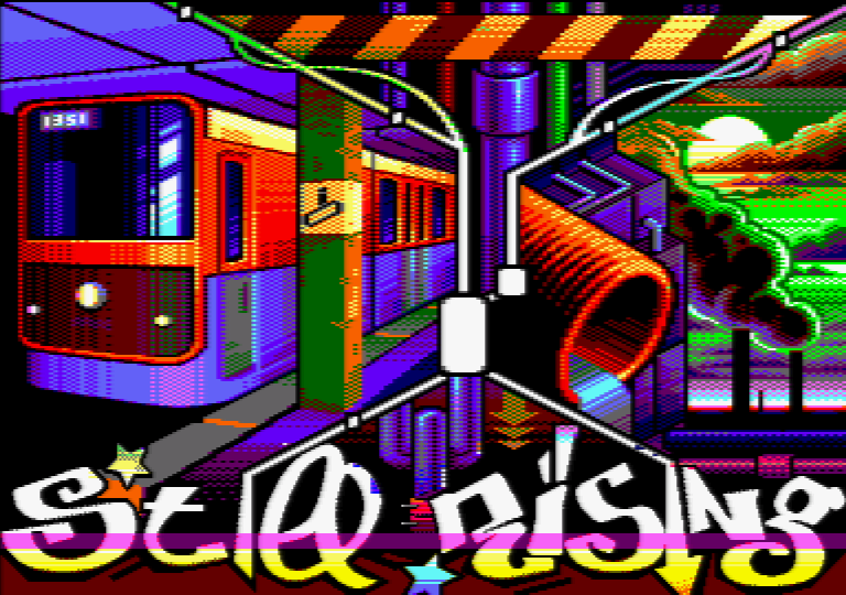 Still Rising, une démo Amstrad CPC par Vanity